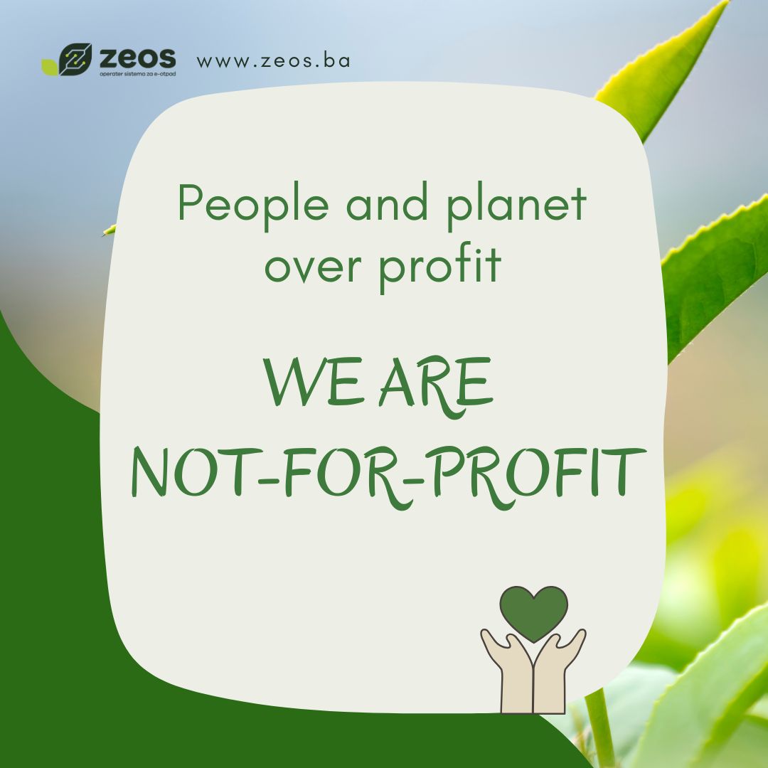 We are not-for-profit