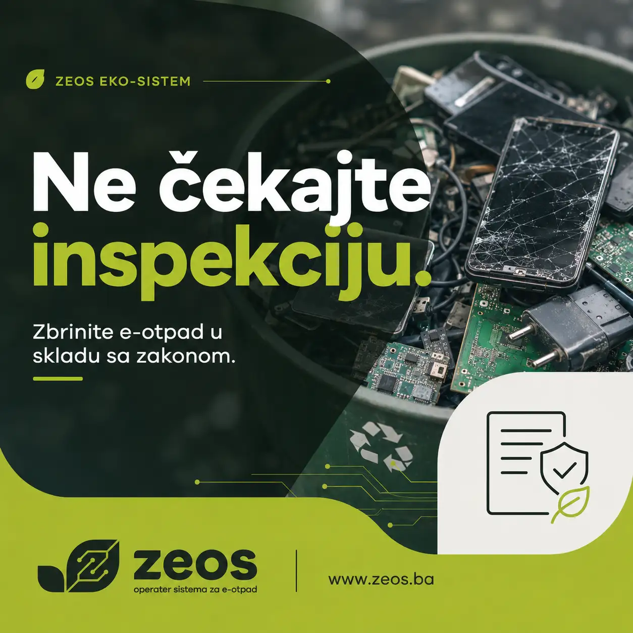 Ne čekajte inspekciju: Reciklirajte u skladu sa zakonom