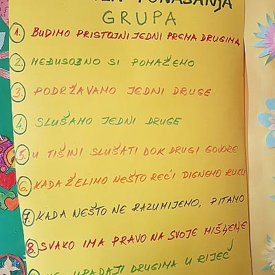 Edukacija i veseli čas u U.G. Leptir Bugojno