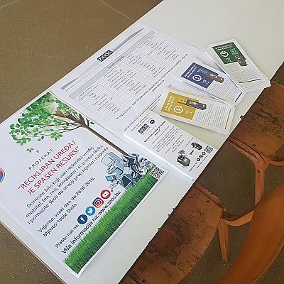 Projekat u Općini Travnik „Recikliran uređaj je spašen resurs!“