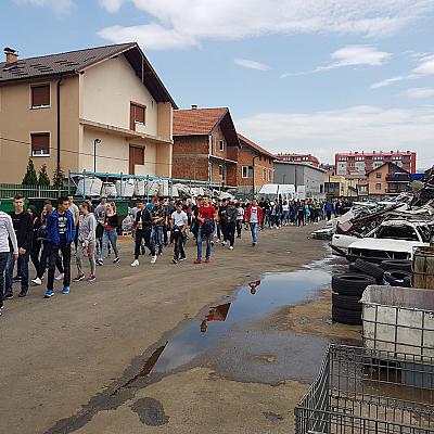 Posjeta učenika reciklažnom postrojenju Aida-Commerce d.o.o.