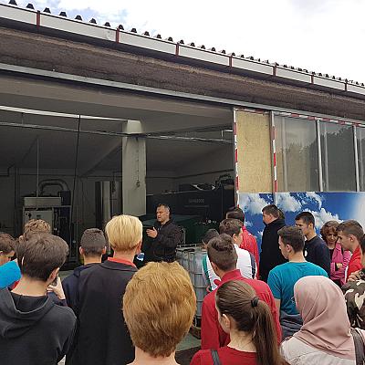Posjeta učenika reciklažnom postrojenju Aida-Commerce d.o.o.