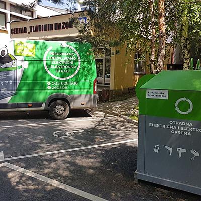 Infrastruktura za pravilno odlaganje e-otpada
