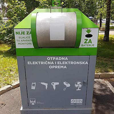 Infrastruktura za pravilno odlaganje e-otpada