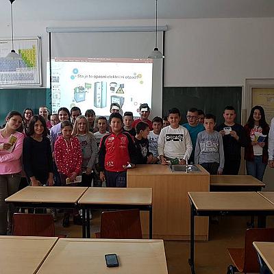 Prezentacije za djecu u projektu Recikliran uređaj je spašen resurs!