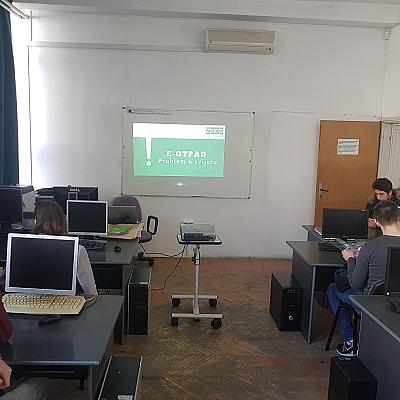 Projekat: "Reciklirajmo e-otpad gradimo odgovorno društvo"