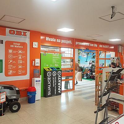 OBI tržni centar je nova lokacija za pravilno odlaganje e-otpada