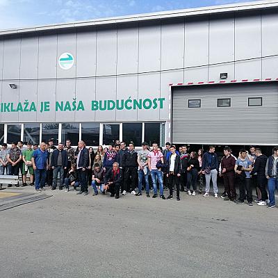 Posjeta učenika reciklažnom postrojenju