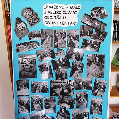 Radionice u projektu Zajedno - mali i veliki čuvari okoliša u Općini Centar