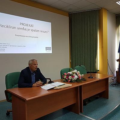 Medijska konferencija o pravilnom odlaganju e-otpada u Konjicu