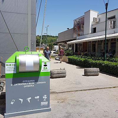 Postavljeni novi kontejneri za e-otpad u Kantonu Sarajevo
