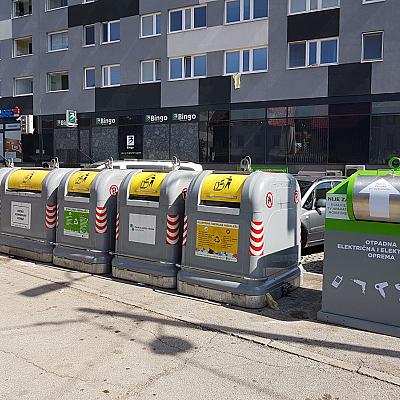 Postavljeni novi kontejneri za e-otpad u Kantonu Sarajevo