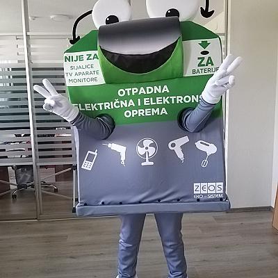 Druženje sa maskotom u Sarajevu