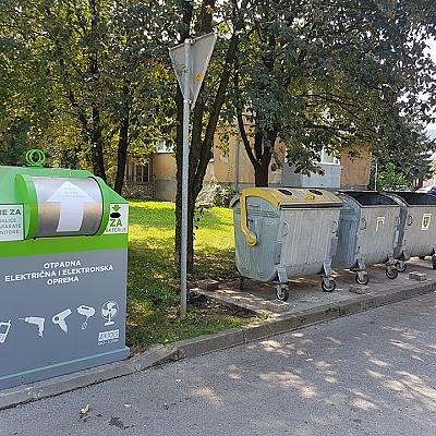 Postavljeni kontejneri za e-otpad u Kantonu Sarajevu