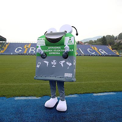 Mister Recko u posjeti treningu FK Željezničar