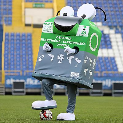 Mister Recko u posjeti treningu FK Željezničar