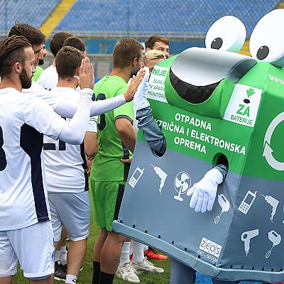 Mister Recko u posjeti treningu FK Željezničar