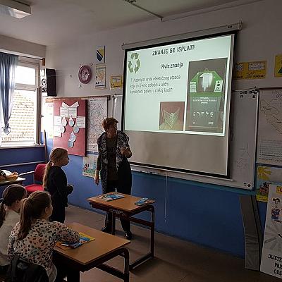 Projekat: "Promocija i edukacija o reciklaži i uličnim kontejnerima"
