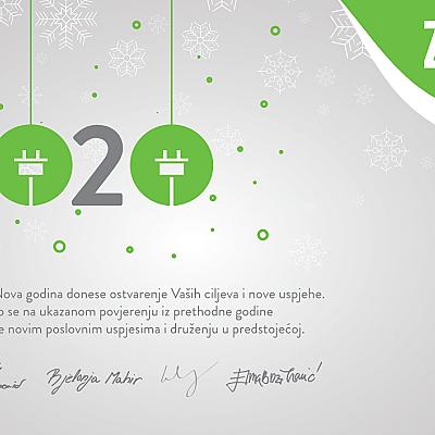 Sretna i uspješna 2020. godina!