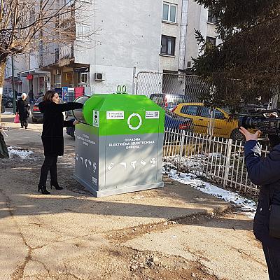 U Gradu Goražde uspostavljanje sistema pravilnog odlaganja i zbrinjavanja električnog i elektronskog otpada