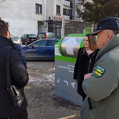 U Gradu Goražde uspostavljanje sistema pravilnog odlaganja i zbrinjavanja električnog i elektronskog otpada