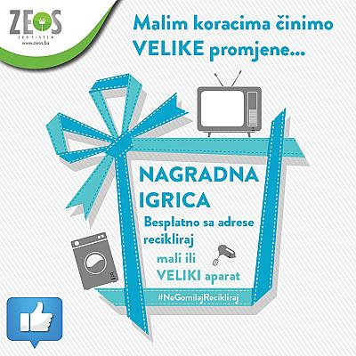 Reciklirajte svoj aparat sa adrese: Nagradna igrica