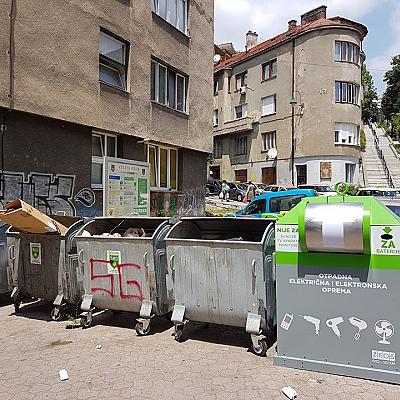 Gdje se nalaze kontejneri za elektronski otpad u Općini Centar Sarajevo?