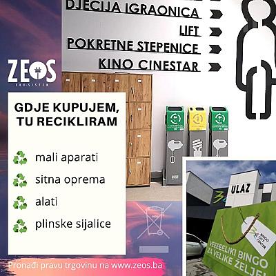 Da li je Bingo City Center Sarajevo dovoljno veliki za Zeleni namještaj?