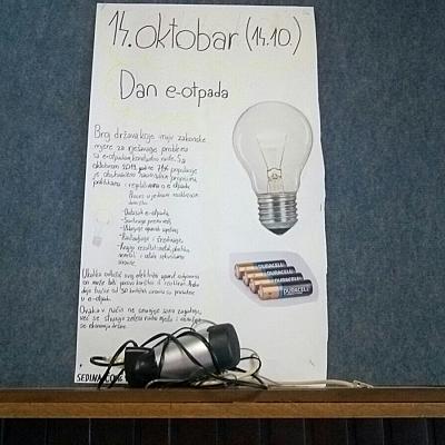 Radovi učenika u OŠ Jala Tuzla, povodom Međunarodnog dana e-otpada