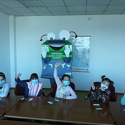 Učenici zaključno sa Danom planete Zemlje sakupili 4.567 kilograma otpada i predali ga na reciklažu
