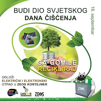 Svjetski dan čišćenja - počisti i svoj elektronski otpad