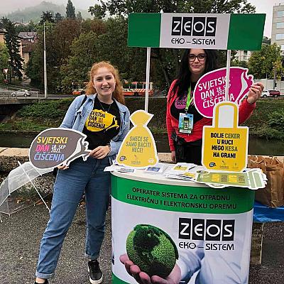 ZEOS eko-sistem podržao Svjetski dan čišćenja BiH kroz projekat Let's Do It BiH