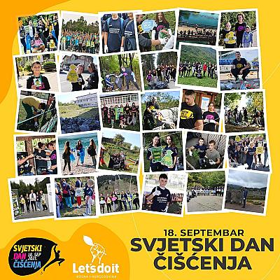 ZEOS eko-sistem podržao Svjetski dan čišćenja BiH kroz projekat Let's Do It BiH