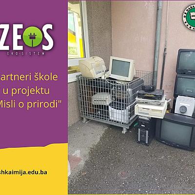 Reciklaža e-otpada u OŠ Hasan Kaimija Sarajevo