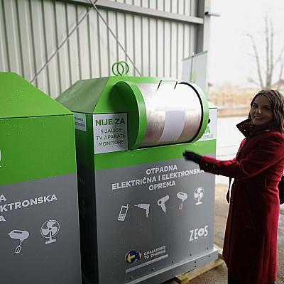 Prvi put u Tuzli i Živinicama kontejneri za elektro otpad