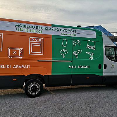 Mobilno reciklažno dvorište u prigradskim naseljima Grada Tuzle