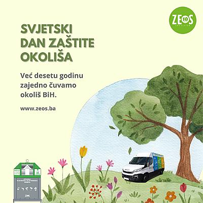 Povodom svjetskog dana zaštite okoliša ZEOS eko-sistem zasadio 68 sadnica u Osnovnoj školi Umihana Čuvidina