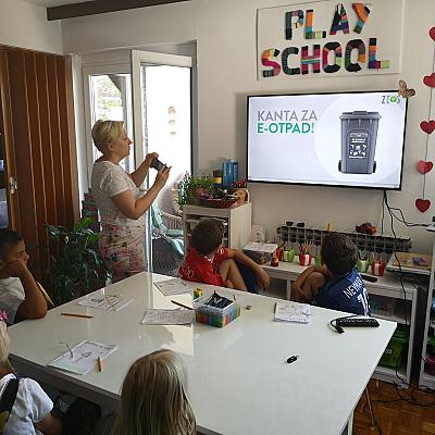 Edukativna radionica za učenike Play school