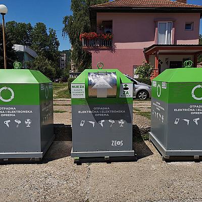 Postavljeni kontejneri za e-otpad u Općini Maglaj