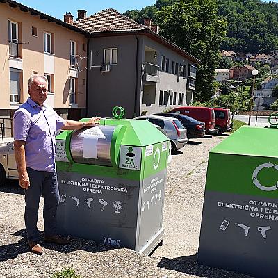 Postavljeni kontejneri za e-otpad u Općini Maglaj