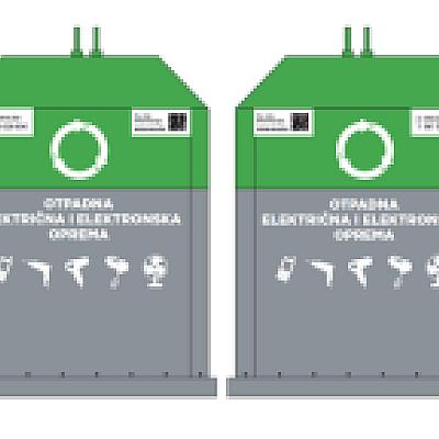 Zahtjev za ponudu za nabavku kontejnera za električni i elektronski otpad