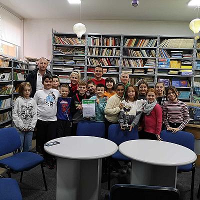 Dodjela pehara i zahvalnice Osnovnoj školi Meša Selimović u Zenici