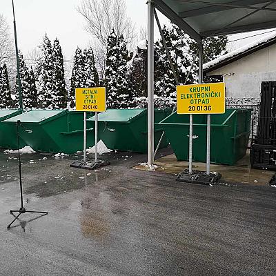 Otvoreno reciklažno dvorište u Općini Ilijaš