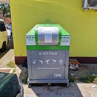 Postavljeni kontejneri za e-otpad u Općini Čitluk