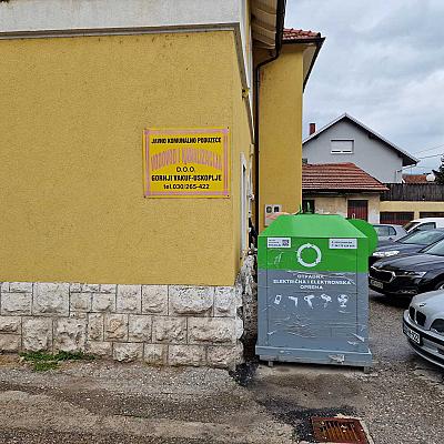 Postavljeni kontejneri za e-otpad u Općini Gornji Vakuf - Uskoplje