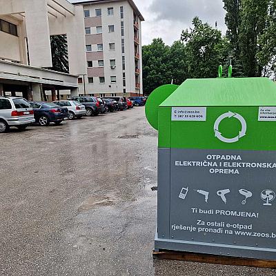 Postavljeni kontejneri za e-otpad u Općini Bugojno