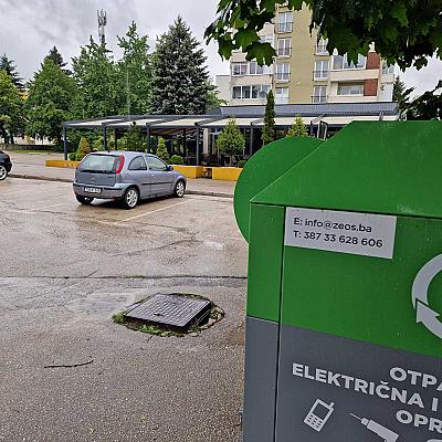 Postavljeni kontejneri za e-otpad u Općini Bugojno