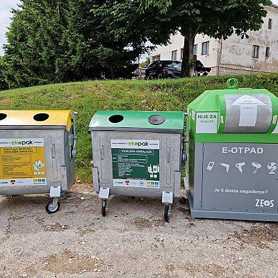 Kontejneri za e-otpad u Tomislavgradu