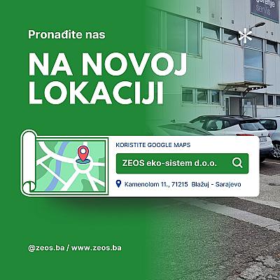 Naše sjedište je na novoj adresi