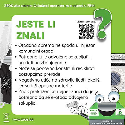 Važne informacije o e-otpadu!